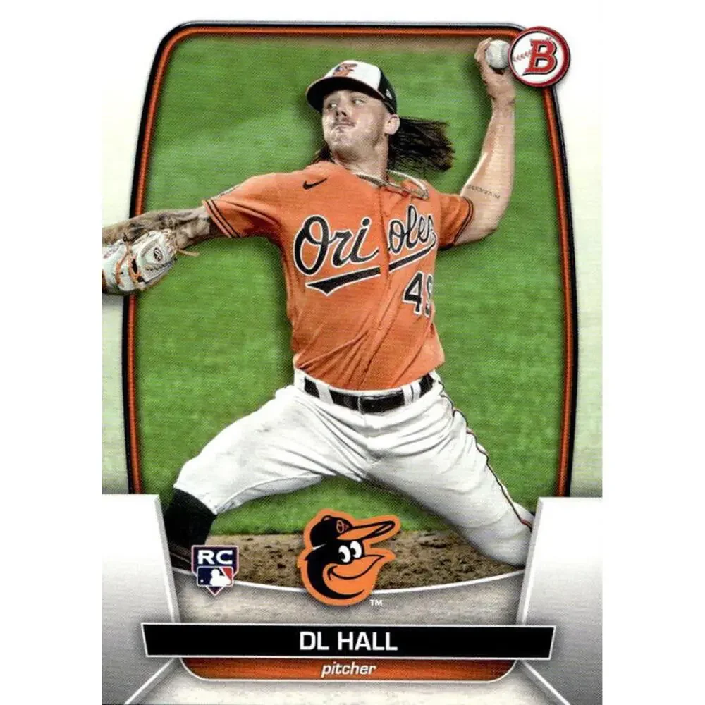 2023 Bowman DL Hall RC #9 Baltimore Orioles